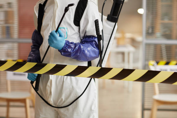 Professional Blood Cleanup technician working in Sultana, CA